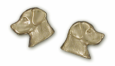 LAB11XSE- Labrador Retriever Head Study Post Earrings